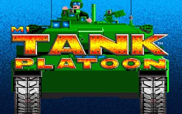 M1 Tank Platoon screen shot title